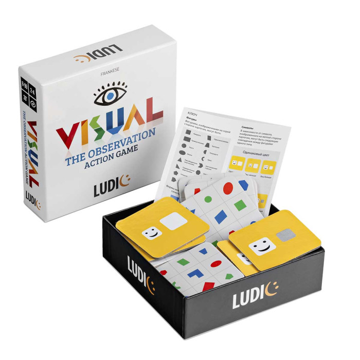 Настольные игры Ludic Карточная настольная игра Визуал настольная игра cocktail games визуал