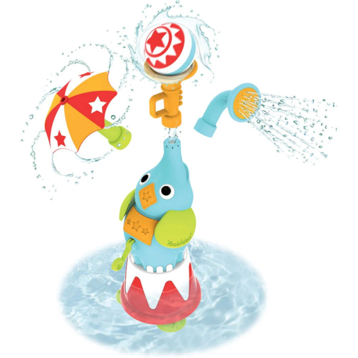 Yookidoo Игрушка водная Слоненок-цирковое представление yookidoo игрушка водная утка русалка с водометом и аксессуарами