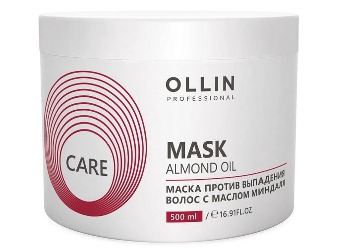 Ollin Professional Care Маска против выпадения волос с маслом миндаля 500 мл 395577