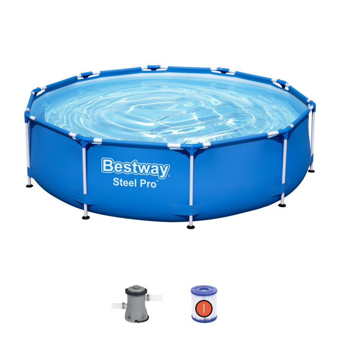 Бассейн Bestway Бассейн каркасный 56679 305х76 см песочный фильтр насос для бассейна bestway 58499 7751 л ч