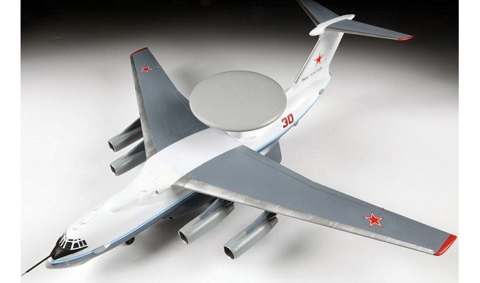Звезда Сборная модель Самолет А-50 модели для сборки zvezda самолет су 25 7227п