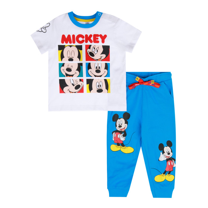 комплекты детской одежды playtoday комплект для мальчика 12113312 Комплекты детской одежды Playtoday Комплект для мальчика футболка и брюки 12233012