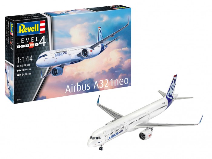 

Revell Сборная модель Airbus A321 Neo 1:144, Сборная модель Airbus A321 Neo 1:144