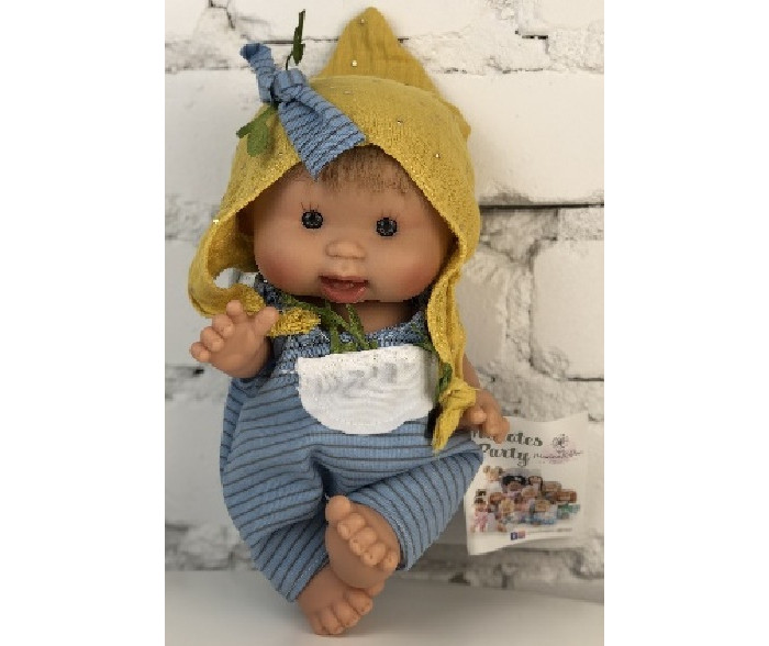 Marina&Pau Пупс-мини Pepotin Эльф Отто 26 см текстильная кукла fabelab летний эльф ingvild бежевый 30 см