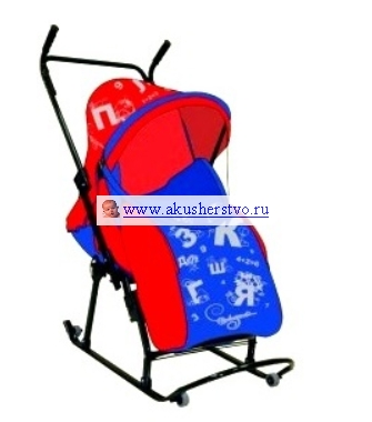 

Санки-коляска R-Toys Кенгуру 7-Р Азбука, Кенгуру 7-Р Азбука