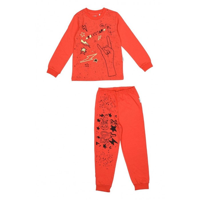 

RuZkids Пижама для девочки Rock star, Пижама для девочки Rock star