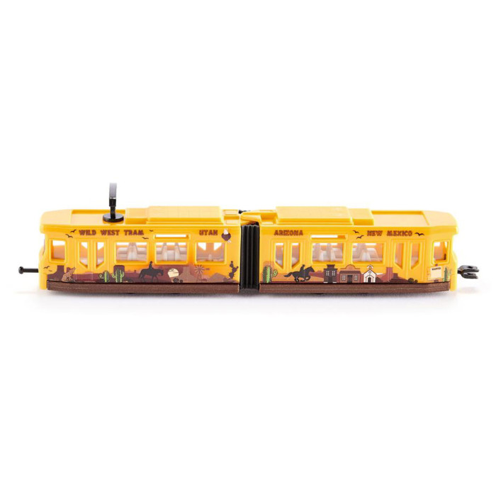 Siku Трамвай 1615 модель трамвай 21 5 см 3 кнопки свет звук инерция жёлтый