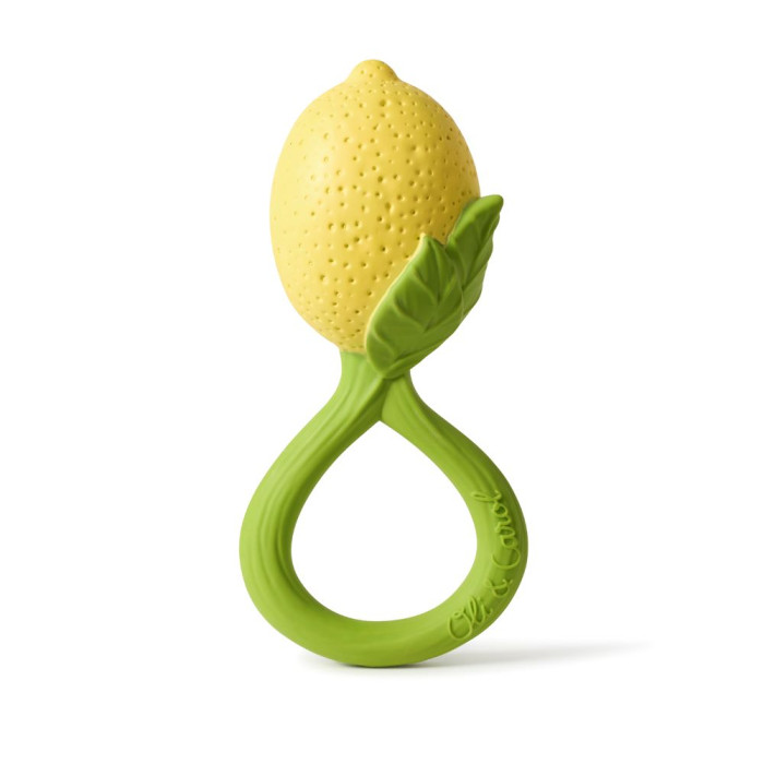 Погремушка Oli&Carol Lemon rattle toy виброхвост helios catcher red lemon 7 см 7 шт hs 1 050