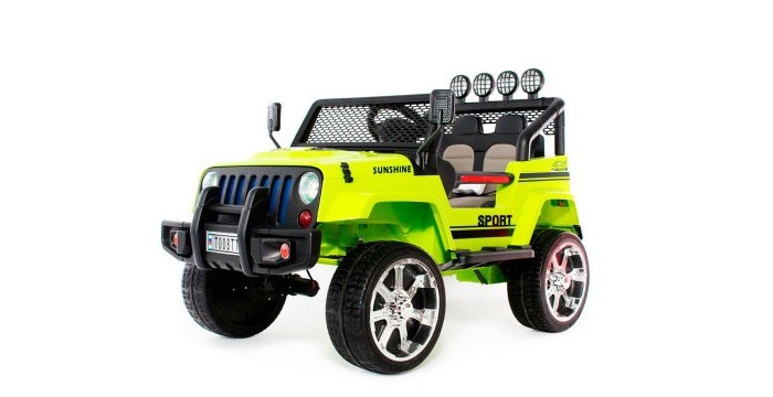 Электромобиль RIVERTOYS Jeep t008tt