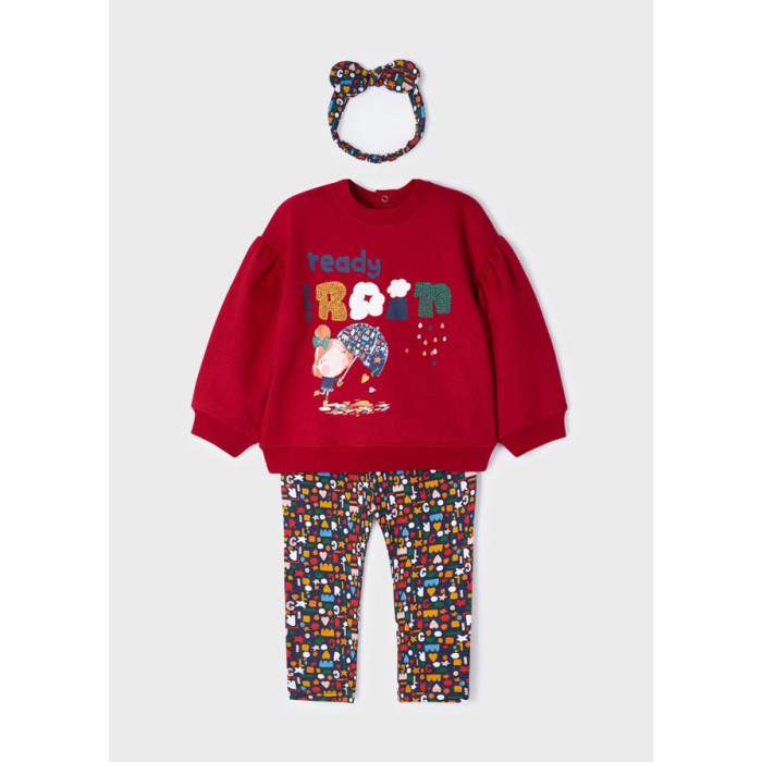 

Mayoral Комплект для девочки (Полувер, брюки и повязка) 2725, Комплект для девочки (Полувер, брюки и повязка) 2725