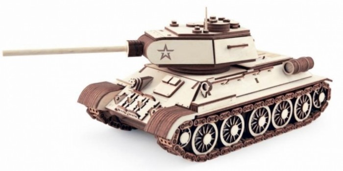 Сборные модели Lemmo Танк Т-34-85 (633 детали)