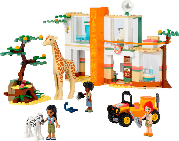 

Конструктор Lego Friends Спасательная станция Мии для диких зверей, Friends Спасательная станция Мии для диких зверей