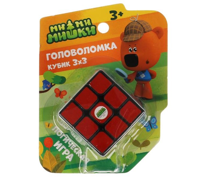 Развивающая игрушка Играем вместе Логическая игра Ми-ми-мишки кубик