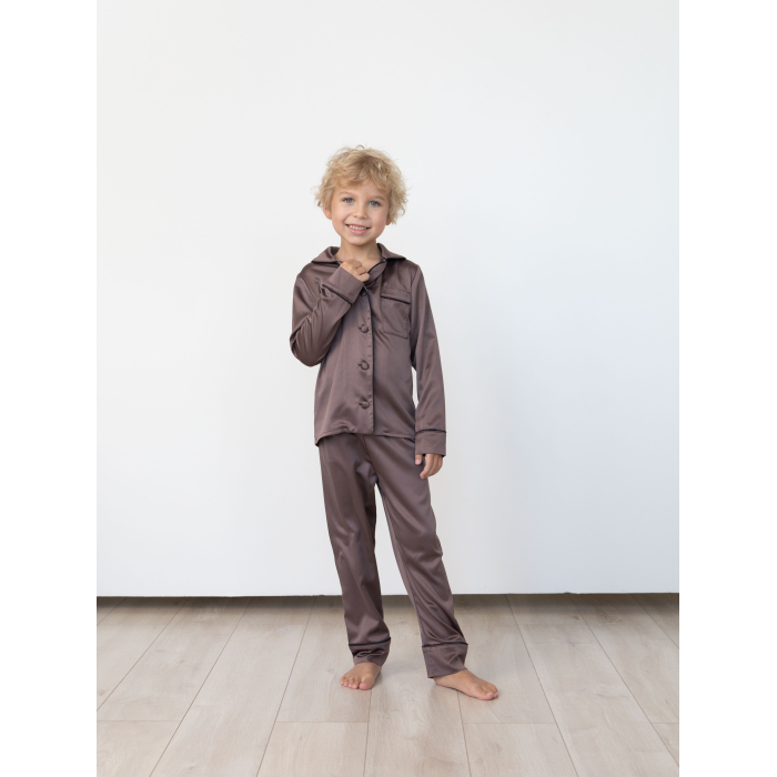 Малиновые сны Пижама детская KD (брюки и рубашка), размер 110