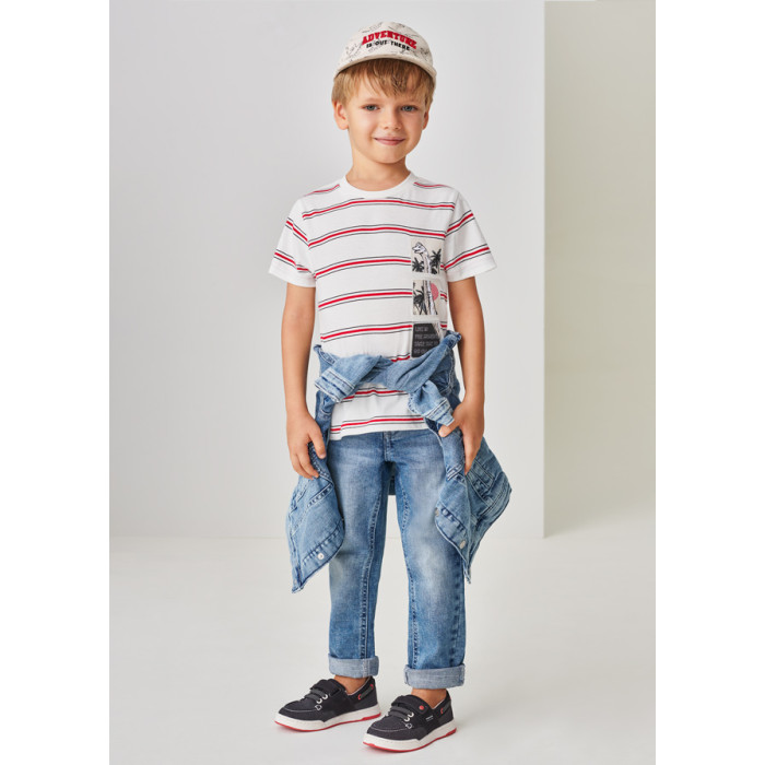 Брюки и джинсы Mayoral Mini Брюки для мальчика 540 цена и фото