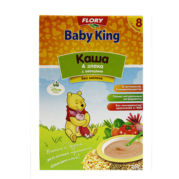 Baby king. Каши Baby King. Baby King каша гречневая. Овощные каши для малышей. Каша 4 злака.