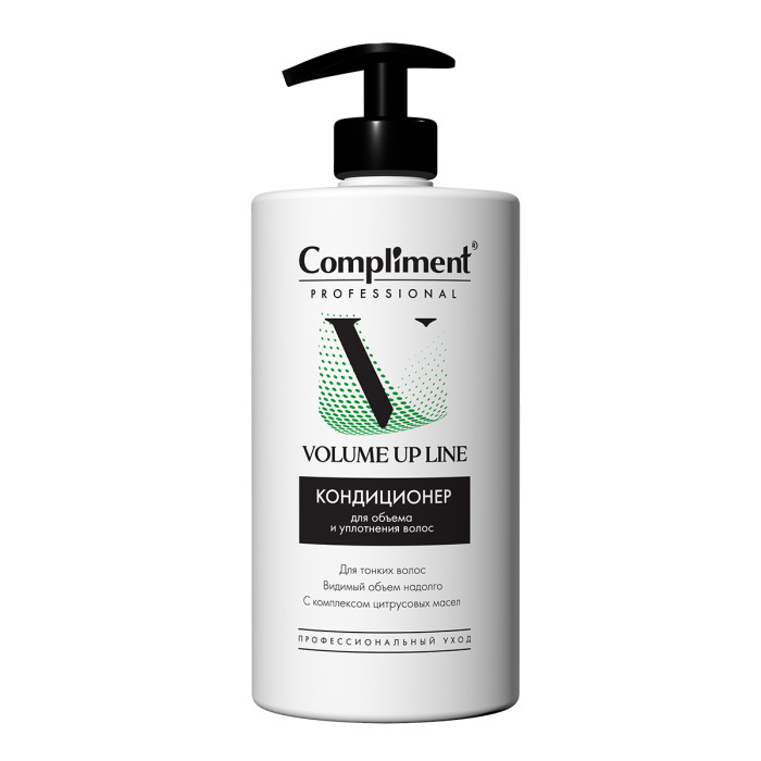 

Compliment Professional Volume up Line Кондиционер для объема и уплотнения волос 750 мл, Professional Volume up Line Кондиционер для объема и уплотнения волос 750 мл
