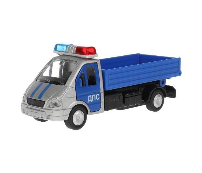 Технопарк Машина металлическая ГАЗель 3302 Полиция самосвал 12 см технопарк машина металлическая газель next полиция 12 см