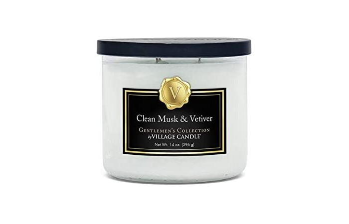 

Village Candle Ароматическая свеча Мускус и Ветивер чаша, средняя, Ароматическая свеча Мускус и Ветивер чаша, средняя