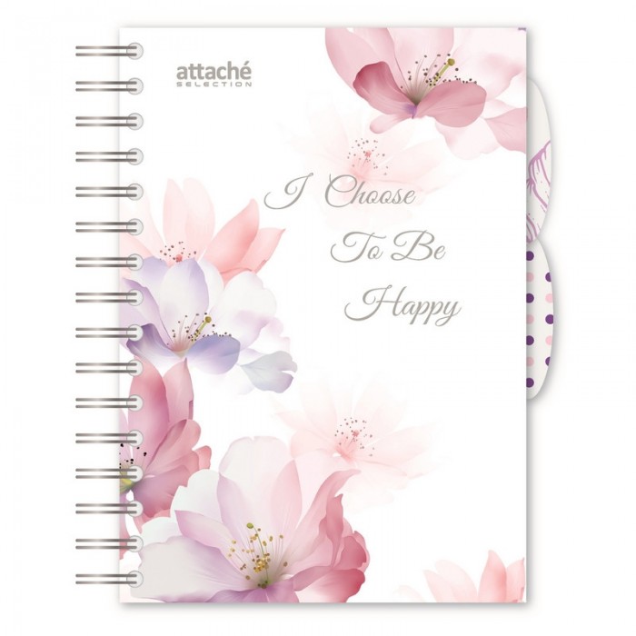 

Attache Selection Бизнес-тетрадь Flower Dreams А5 140 листов, Selection Бизнес-тетрадь Flower Dreams А5 140 листов