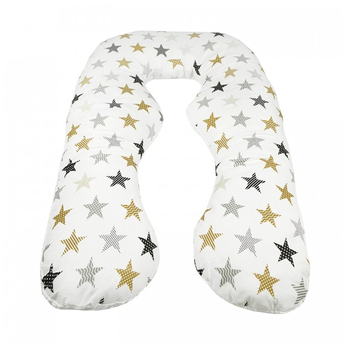 AmaroBaby Подушка для беременных Звезды 340х72 см amarobaby подушка для беременных звезды пэчворк 170х25 см