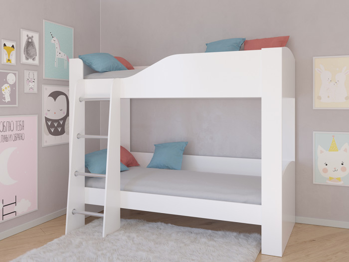 Кровати для подростков РВ-Мебель Двухъярусная Астра 2 без ящика кровати для подростков рв мебель двухъярусная астра 6 белый
