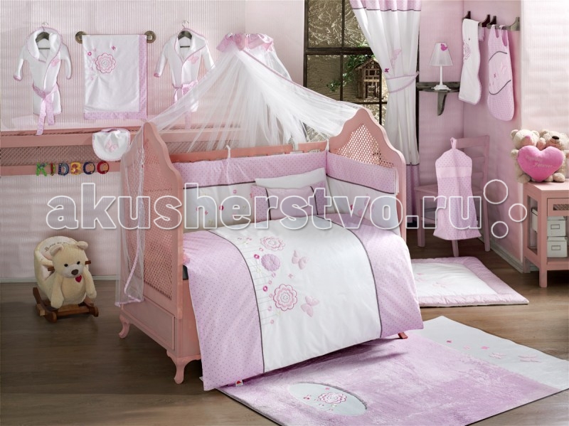 Комплекты в кроватку Kidboo Sweet Flowers (6 предметов)