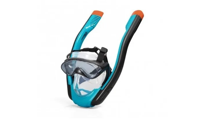 Аксессуары для плавания Bestway Маска полнолицевая для снорклинга SeaClear Flowtech маска для плавания aquanaut от 7 лет цвет микс 22039 bestway