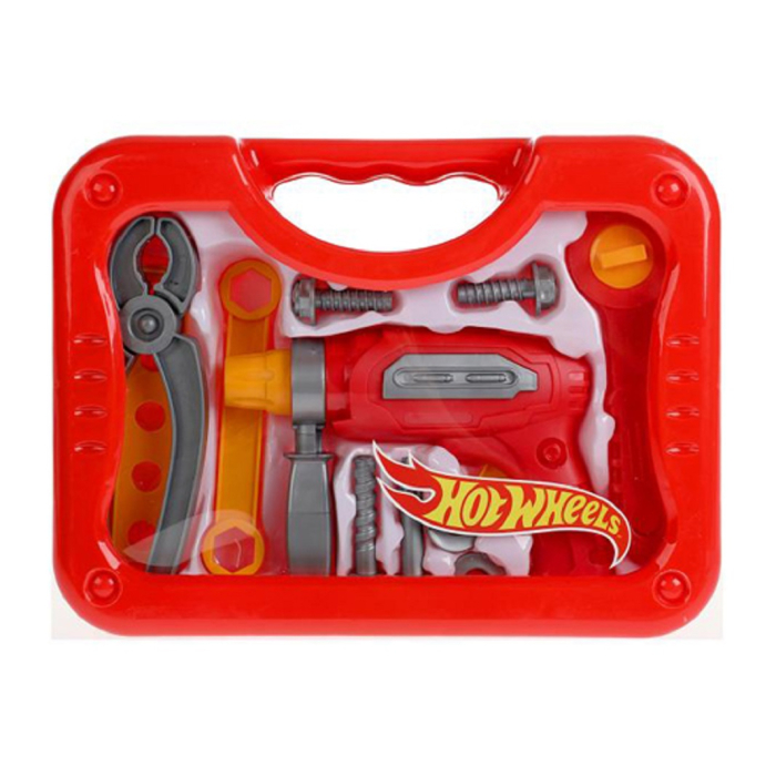 

Играем вместе Набор инструментов Hot Wheels в пластиковом чемодане 26.5х19.5х7.5 см, Набор инструментов Hot Wheels в пластиковом чемодане 26.5х19.5х7.5 см