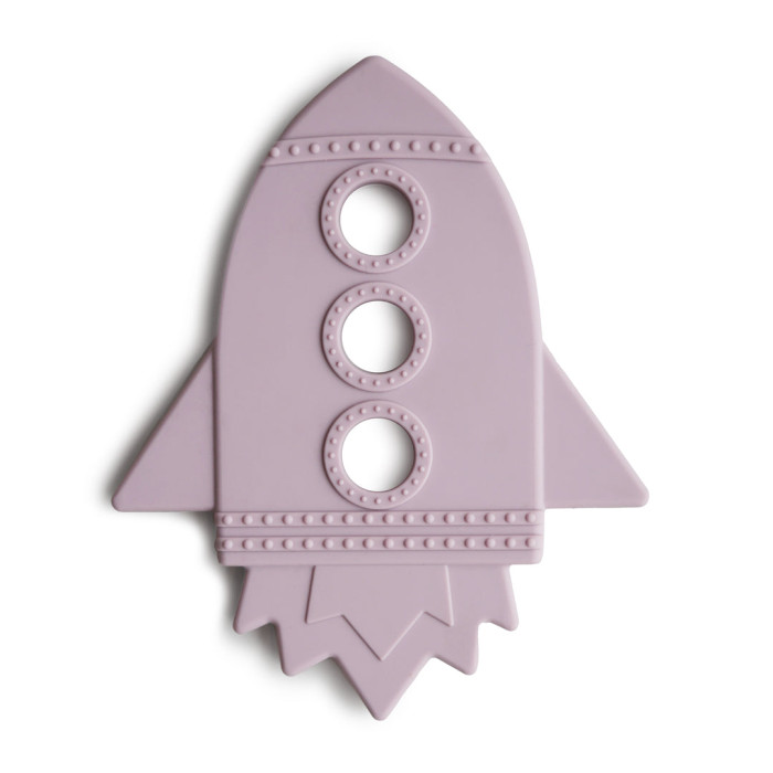 Прорезыватель Mushie Rocket - Lilac