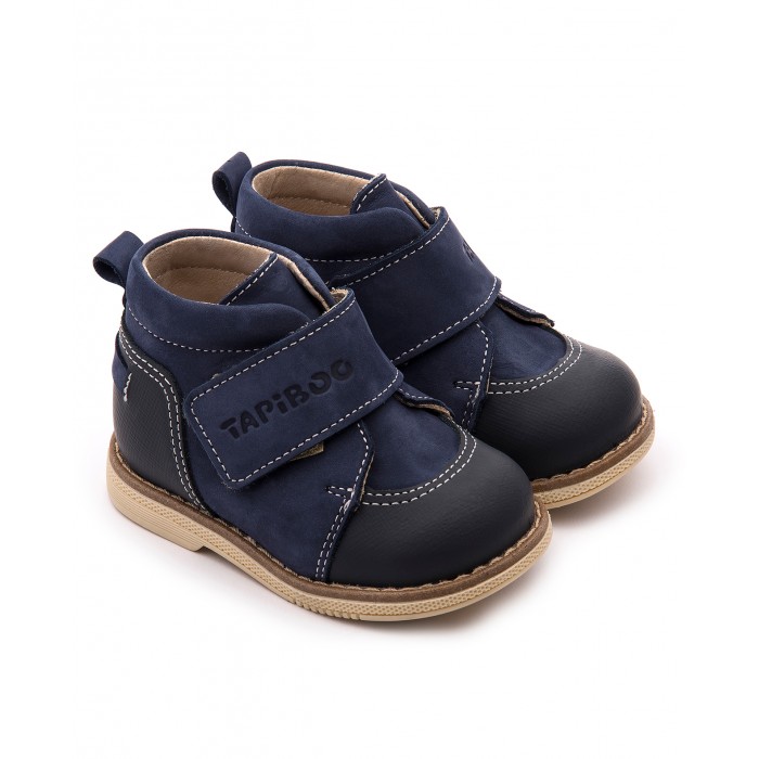 Tapiboo Ботинки кожаные детские 24015 ирис синий