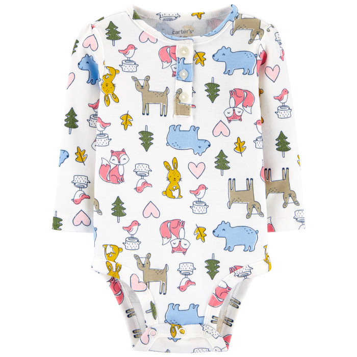 

Carter's Полукомбинезон для девочки с животными 1J089210, Полукомбинезон для девочки с животными 1J089210