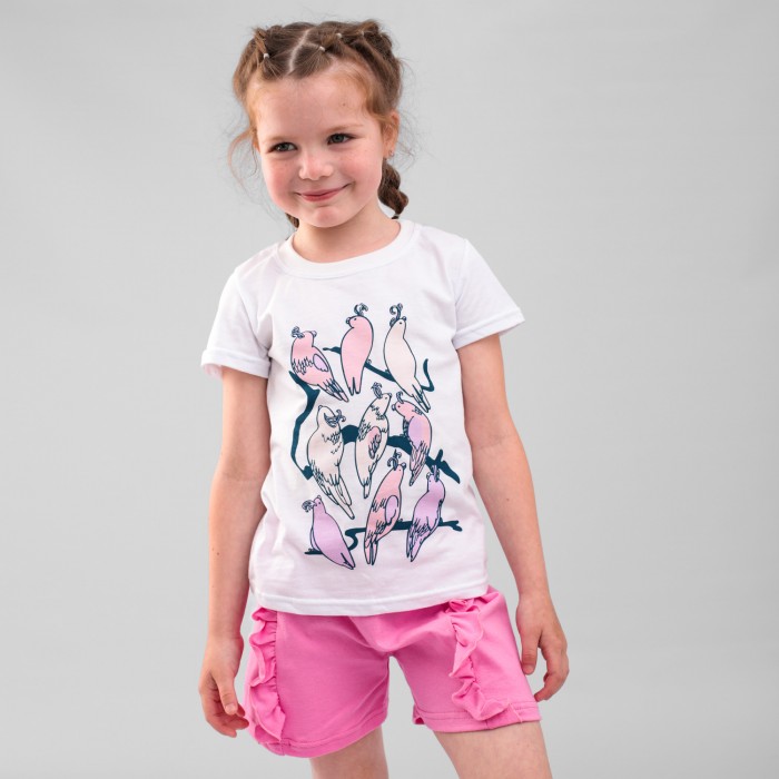 

Babycollection Костюм для девочки Птички, Костюм для девочки Птички