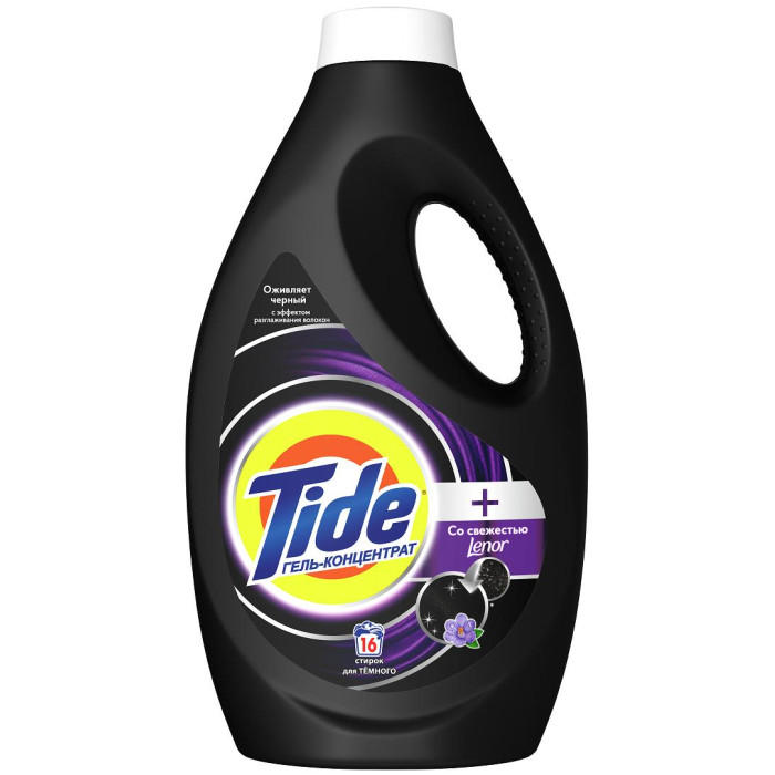 

Tide Гель-концентрат для темных вещей со свежестью Lenor 1 л, Гель-концентрат для темных вещей со свежестью Lenor 1 л