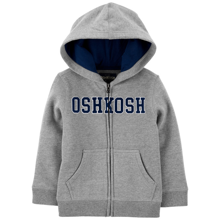 

OshKosh B'gosh Толстовка с капюшоном и логотипом для мальчика, Толстовка с капюшоном и логотипом для мальчика