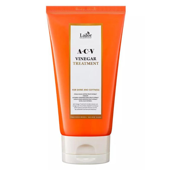 

Lador Маска с яблочным уксусом ACV Vinegear Treatment 150 мл, Маска с яблочным уксусом ACV Vinegear Treatment 150 мл