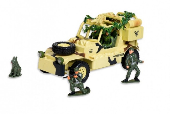 Радиоуправляемые игрушки MYX Военный джип Field Vehicle
