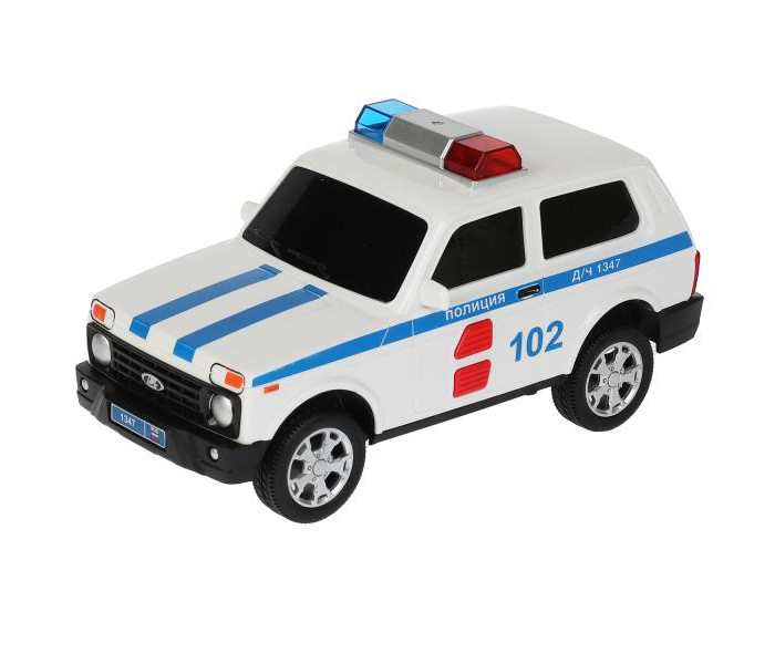 Технопарк Машина со светом и звуком Lada 4 x 4 Urban Полиция 19.5 см