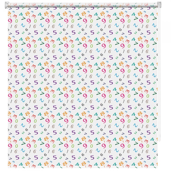 

Decofest Рулонная штора Принт Считалочка Мини 50x160 см, Рулонная штора Принт Считалочка Мини 50x160 см