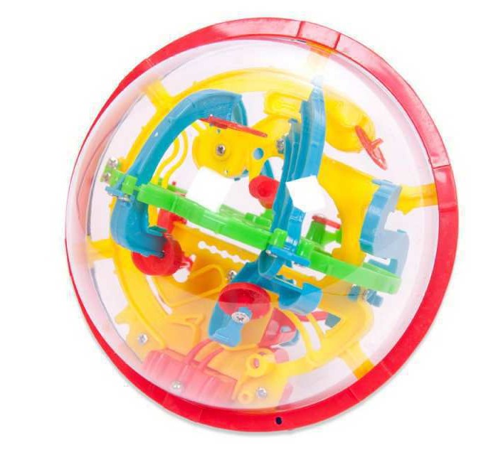 Развивающая игрушка ABtoys Шар интеллектуальный 3D (100 барьеров) развивающая игрушка академия игр шар летающая тарелка 3d