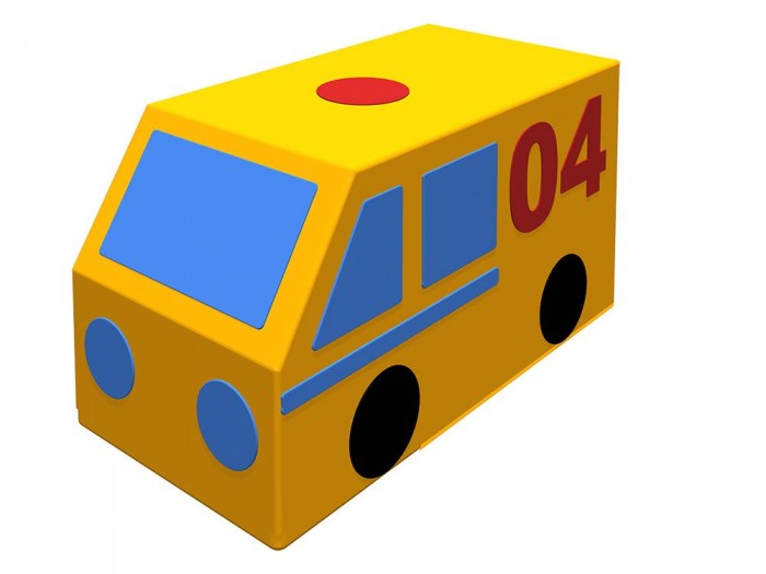 Мягкие модули Romana Контурная игрушка Фургон Газовая служба цена и фото