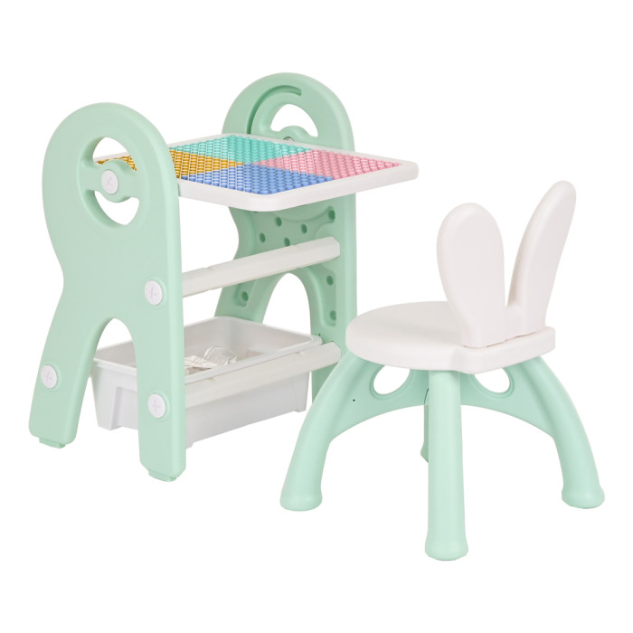 Pituso Стол и стул для конструирования и рисования UN-ZY03 - фото 1