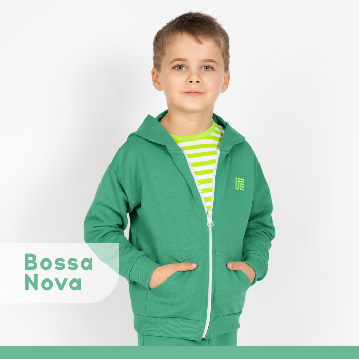 Толстовки и свитшоты Bossa Nova Толстовка с капюшоном для мальчика 228В23-461