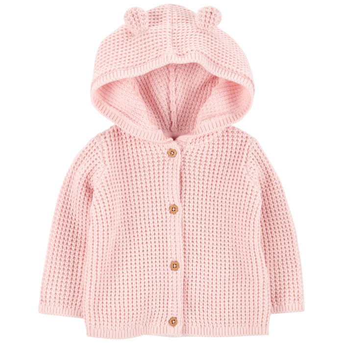 Джемперы и кардиганы Carters Кардиган с капюшоном вязаный