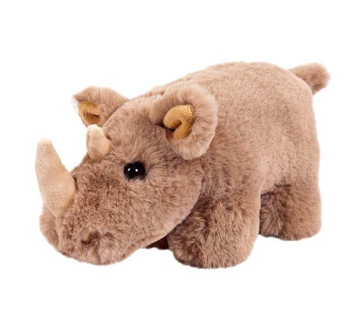 Мягкие игрушки ABtoys В дикой природе Носорог 18 см