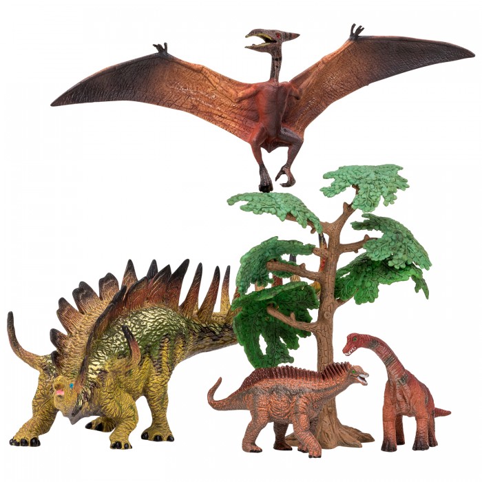 игровые фигурки masai mara набор динозавры и драконы для детей серии мир динозавров 7 предметов Игровые фигурки Masai Mara Набор Динозавры и драконы для детей Мир динозавров (5 предметов)