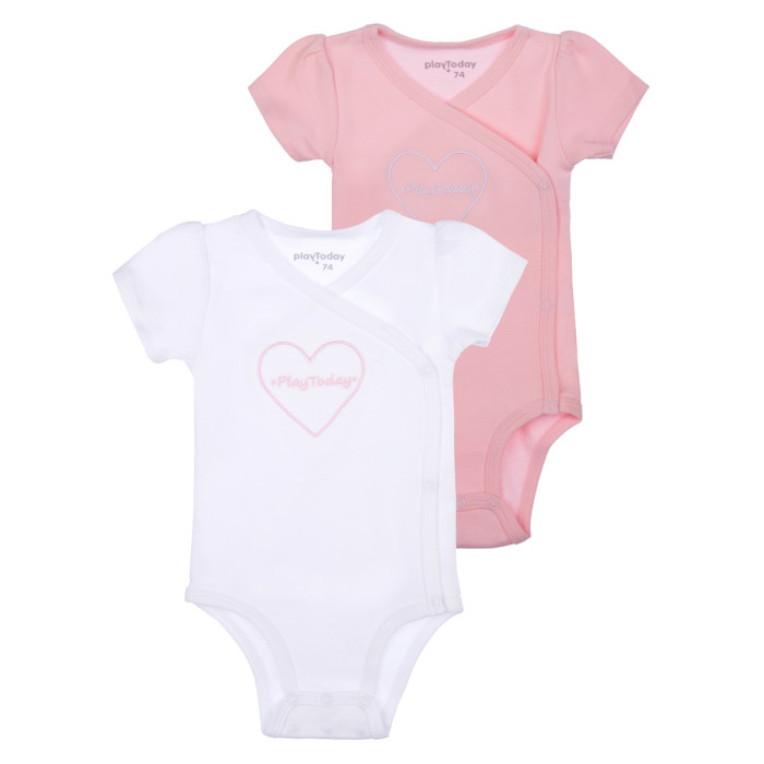 

Playtoday Боди для девочек Sweet bunny newborn-baby girls 2 шт., Боди для девочек Sweet bunny newborn-baby girls 2 шт.