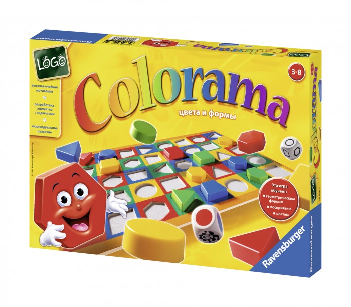 

Ravensburger Настольная игра Колорама, Настольная игра Колорама