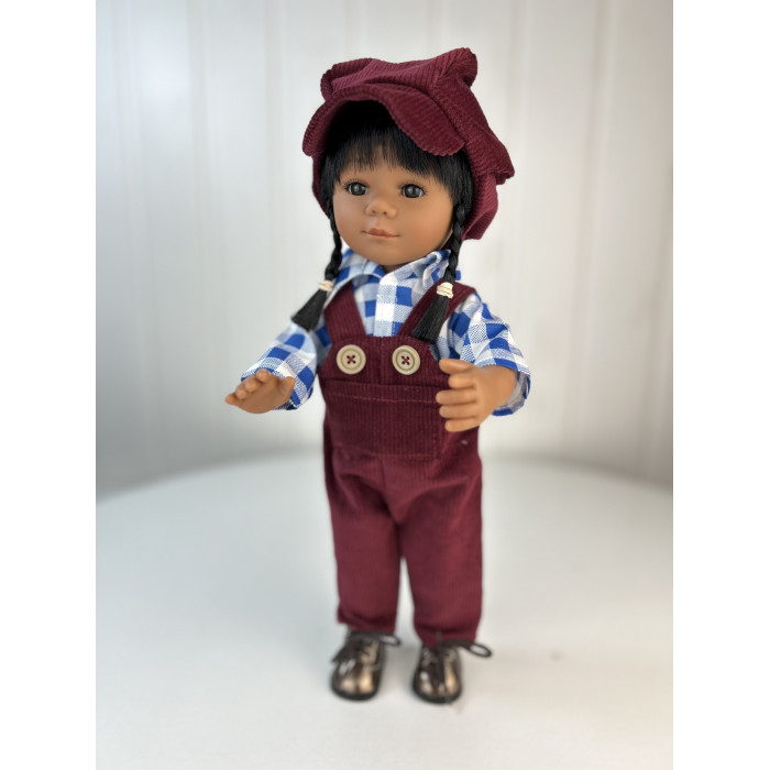 Куклы и одежда для кукол TuKiTu Кукла Мариэтта с косичками 34 см