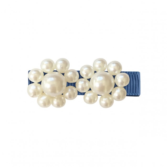 Аксессуары Milledeux Заколка-зажим Pearl Flower двойная аксессуары milledeux набор из двух невидимок с крупным жемчугом pearl